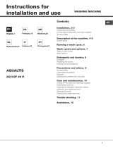 Hotpoint-Ariston AQ102F 49H EU AQUALTIS Manual do proprietário