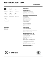 Indesit DSG 051 EU Manual do proprietário