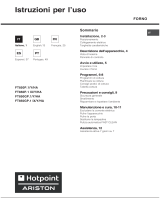 Hotpoint Ariston FT850GP.1 IX/Y/HA Guia de usuario