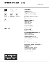 Hotpoint-Ariston LFZ 2274 A AN/HA Manual do proprietário