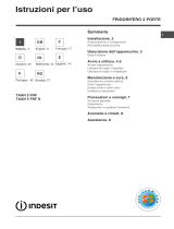 Indesit TAAN 5 FNF S Kühl-gefrierkombination Manual do proprietário