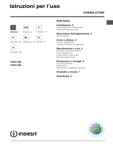 Indesit UFN 300 (EX) Manual do proprietário