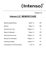 Intenso 2.5" Memory Case 1.75GB Instruções de operação