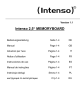 Intenso 2.5" Memory Home USB 3.0, 1 TB Instruções de operação