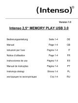 Intenso 2.5" Memory Play USB 3.0 1TB Instruções de operação