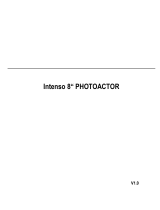 Intenso 8" PhotoActor Instruções de operação