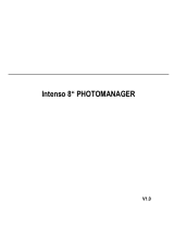 Intenso 8" PhotoManager Instruções de operação
