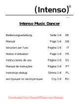 Intenso Music Dancer Manual do usuário