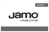 Jamo C 910 SUB Manual do usuário