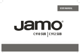 Jamo C 910 SUB Manual do usuário