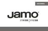 Jamo J 110 SUB Manual do usuário