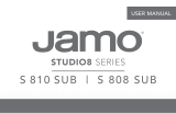 Jamo S 808 SUB Manual do usuário