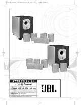 JBL SCS 146 Manual do proprietário