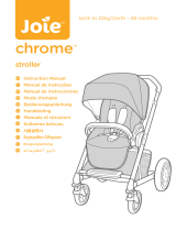 Joie Chrome DLX Pushchair and Carrycot Pavement Manual do usuário