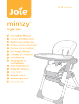 Joie Mimzy Pastel Forest Highchair Manual do usuário