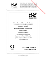 KALORIK TKG TKB 1023 N Manual do proprietário