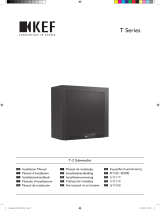KEF T305 Home Theatre Speaker System Manual do usuário