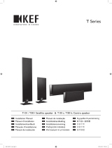 KEF T205 Home Theatre Speaker System Manual do usuário