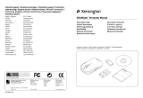 Kensington SlimBlade Presenter Mouse Manual do usuário