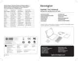 Kensington KeyFolio Pro 2 Universal Manual do proprietário
