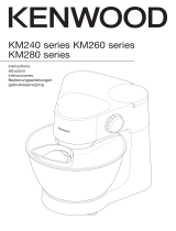 Kenwood KM260 seriesKM280 series Manual do proprietário
