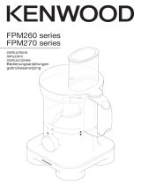 Kenwood FPM260 series Manual do usuário