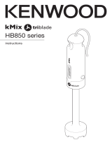 Kenwood HB850BK Manual do proprietário