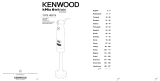 Kenwood HDX750 kMix Triblade Manual do proprietário