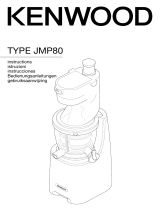 Kenwood JMP800 PureJuice Pro Manual do proprietário