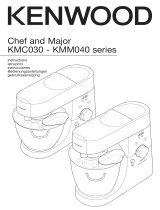 Kenwood KMM040 Major Titanium met Timer Manual do proprietário