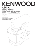 Kenwood KMX850CR Manual do proprietário