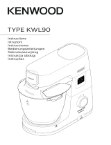 Kenwood KWL90 124SI TITANIUM CHEF Manual do proprietário