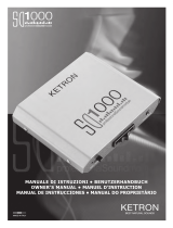 KETRON SD1000 Manual do proprietário