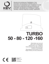 Key Gates Turbo 50,80, 120,160 Guia de usuario