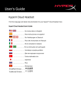 Kingston Technology HyperX Cloud Headset - White Guia de usuario