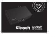 Klipsch PowerGate Certified Factory Refurbished Manual do usuário