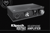 Klipsch Heritage Headphone Amplifier Manual do proprietário