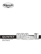 Klipsch Quintet Manual do proprietário
