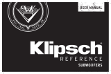 Klipsch R-112SW Manual do usuário