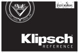 Klipsch R-25C Manual do usuário