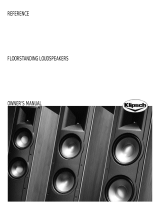 Klipsch Floorstanding Speaker Manual do usuário