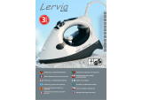 LERVIA KH 2203 STEAM AND DRY IRON Manual do usuário