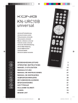König KN-URC10B Manual do proprietário