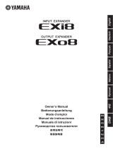 Yamaha EXo8 Manual do usuário