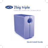 LaCie 2Big Triple (2-disk RAID) Guia de instalação rápida