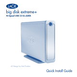 LaCie Big Disk Extreme+ Dual Guia de instalação rápida