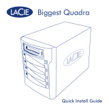 LaCie Biggest Quadra Manual do usuário
