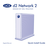 LaCie d2 Network 2 3TB Guia de instalação