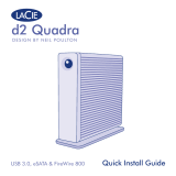 LaCie LaCie d2 Quadra USB 3.0 Guia de instalação