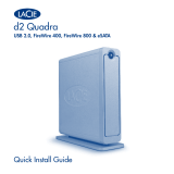 LaCie d2 Quadra Hard Drive USB 2 Manual do usuário